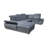Anjennette Velvet U-Shaped Sectional-2127638830