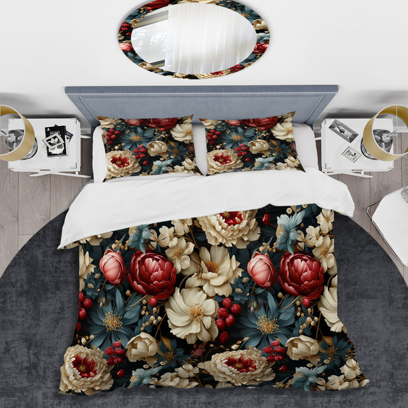 Ensemble de housse de couette Palsa, Housse de couette pour très grand lit et 2 très