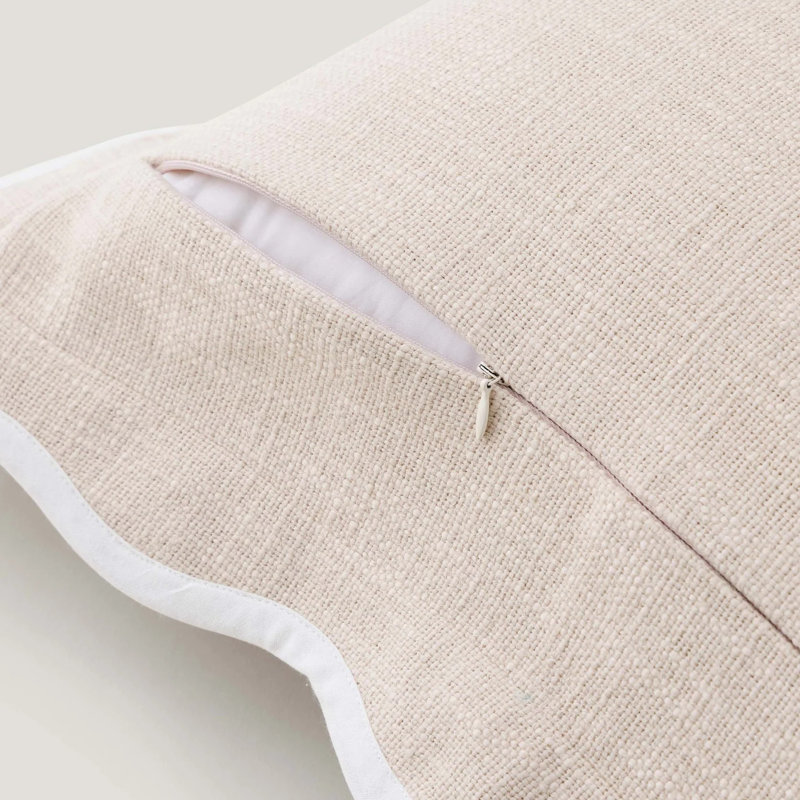 Double Stitch Cotton Sheets, Oat Milk