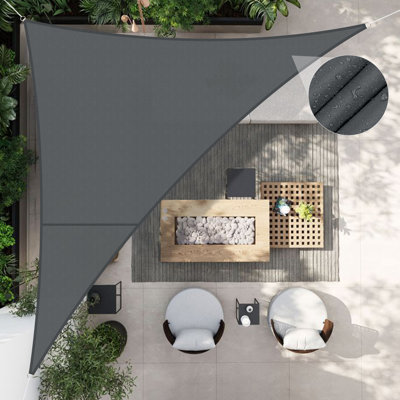 LoveStory Waterproof Triangle Sun Shade Sail