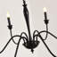 6 - Light Dimmable Classic / Traditional Candle Style Chandelier