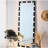 Full Length Mirror With Lights: 3 Colours, 63X24in Black, For Bedroom & Dressing Room, Wall Mountable, Touch Control, Aluminium Made Floor Color Modes Body Vanity Room: Mount, Material-148040931