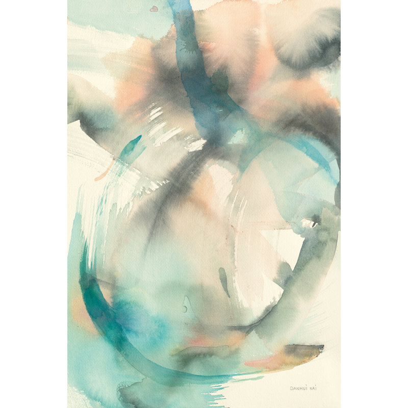 " In Motion II Crop ", Walnut Framed Paper, No, 48" H x 32" W x 1.25" D