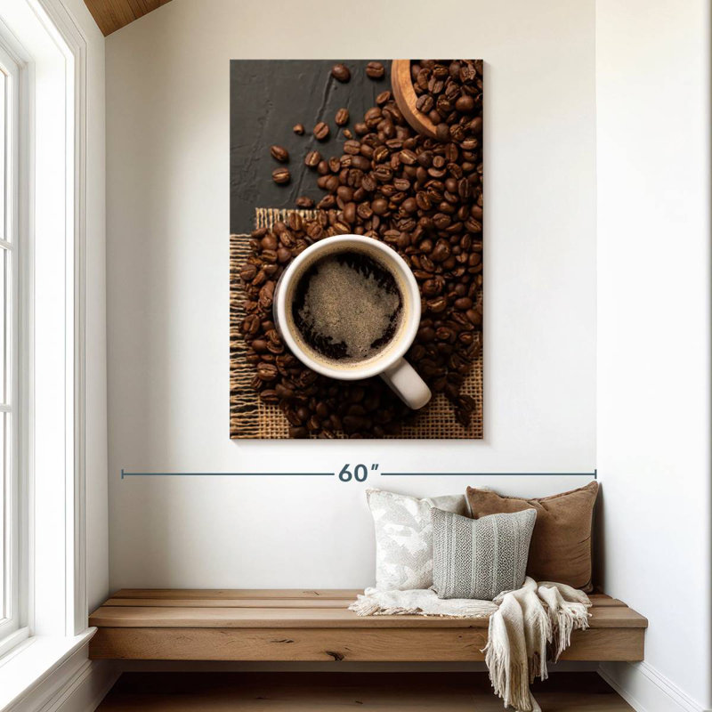 Yarlin Beans To Espresso, 48" H x 32" W