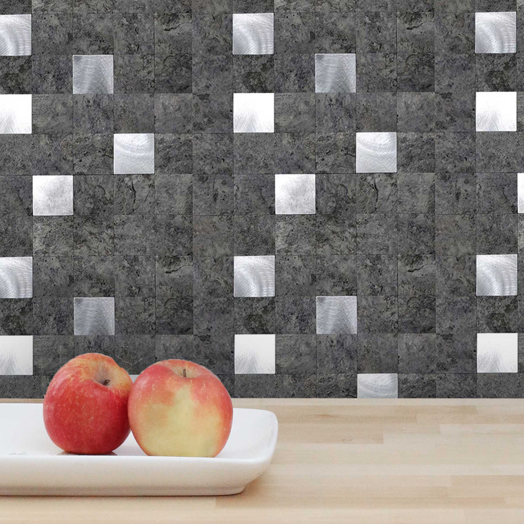 12" x 12" PVC Peel & Stick Mosaic Tile Design Is Personal 