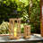 Wood and Metal Tabletop Lantern-702823660-703904104