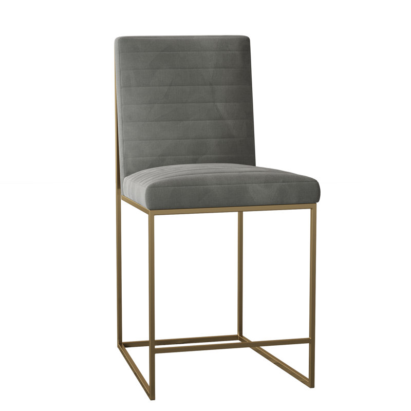 Uma 26" Counter Stool, Pewter (9953 65)