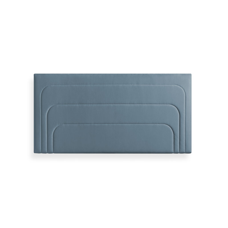 Upholstered Headboard, Small Double (4'), Dark Blue