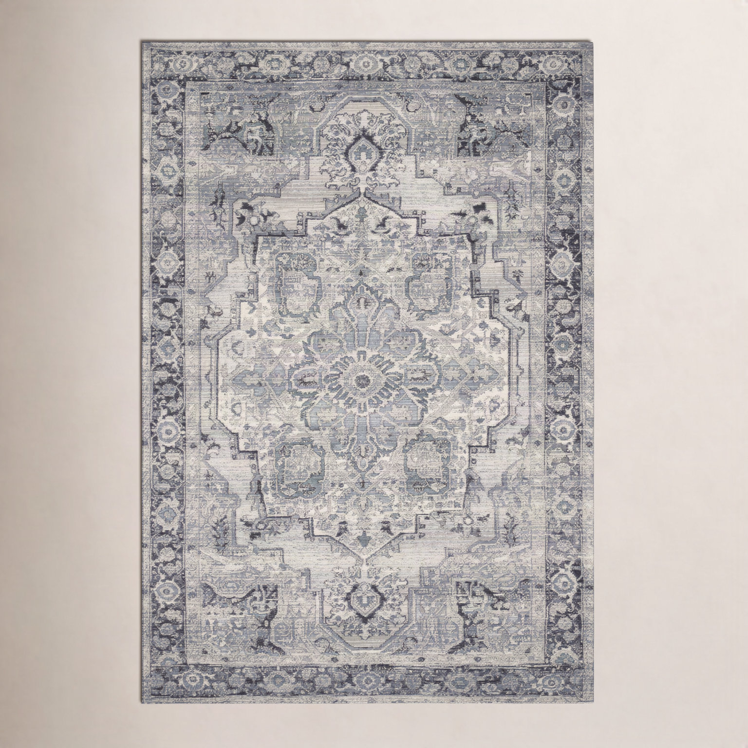 Cusack Oriental Outdoor Rug, Rectangle 7'10" x 11'2"