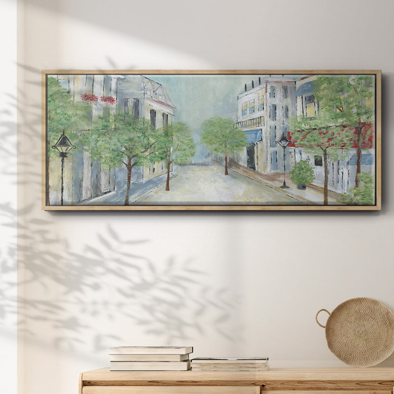 «Spring Spring Stroll», toile encadrée, H 20 po x l 50 po