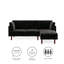Auryon Small Double 204.5cm Velvet Futon Sofa-87857637