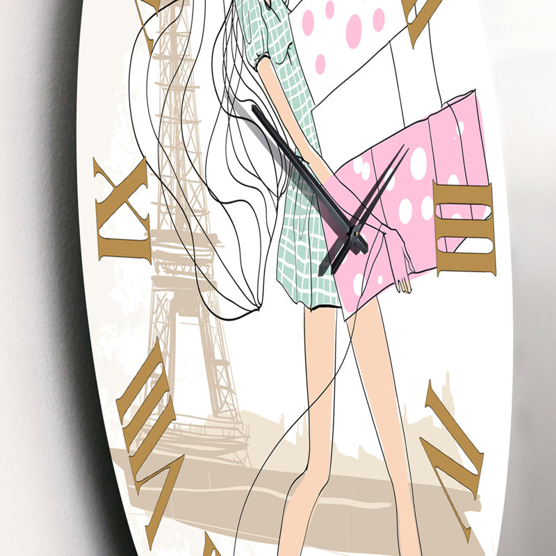 Horloge murale Shabby Elegance, Moyen