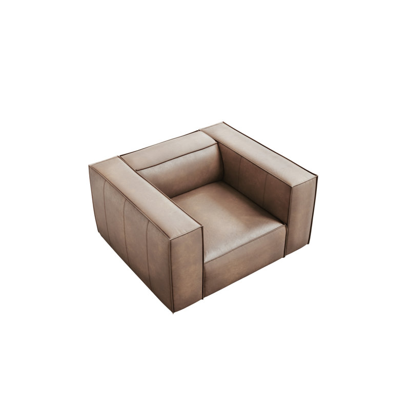 Ironesha Upholstered Armchair, Dark Beige