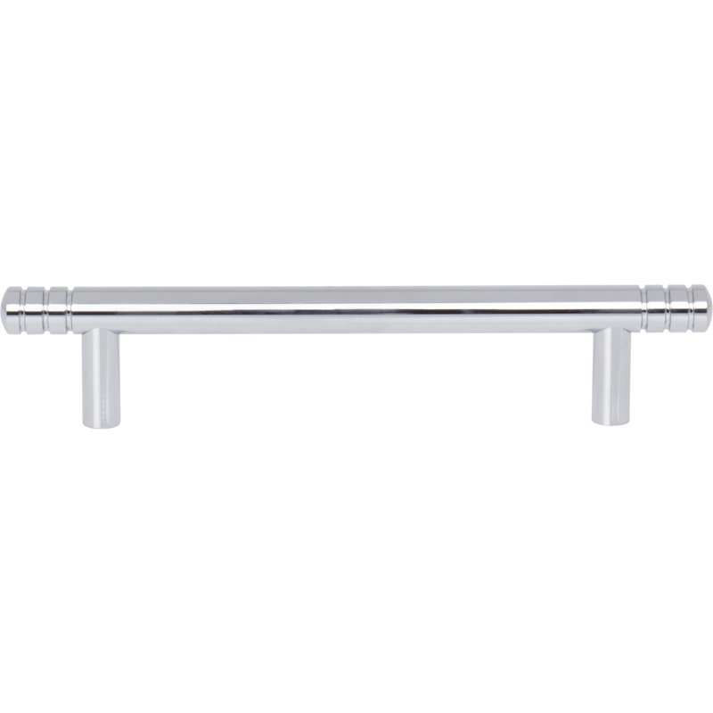 Griffith 5 1/16" Center to Center Bar Pull, Polished Chrome