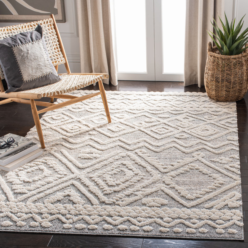 Tapis à poils longs Martha Stewart Lucia Performance Southwestern, Rectangle 9 pi x 12 pi