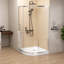 Plateau de salle de bain en acrylique 36 po x 36 po