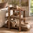 Hudson Ferry Wood Accent Table - Dirftwood
