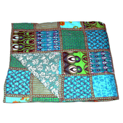 Farmhouse / Country Cotton Patchwork Quilt