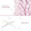 Arbre de Noël artificiel non éclairé - Arbre de forme complète avec support robuste, adapté à tout espace, décoration des Fêtes