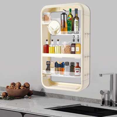 Christol 4-tier Wall Mounted Storage Rack