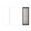 Pharmacie avec rangement, armoire murale moderne en bois 39,4 po pour la maison