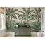Papier peint rétro paysage jungle tropicale Toile-948056794-948056795