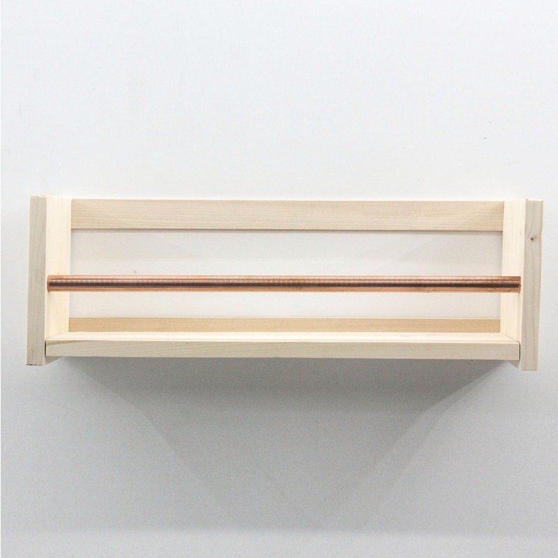 Tablette flottante en bois massif Lyme