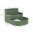 3-Tier Galvanized Steel Raised Garden Bed Kit for Backyard, Garden, Patio, with Open Bottom and Rubber Strip Edging-486976498