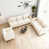 Beige Polyester