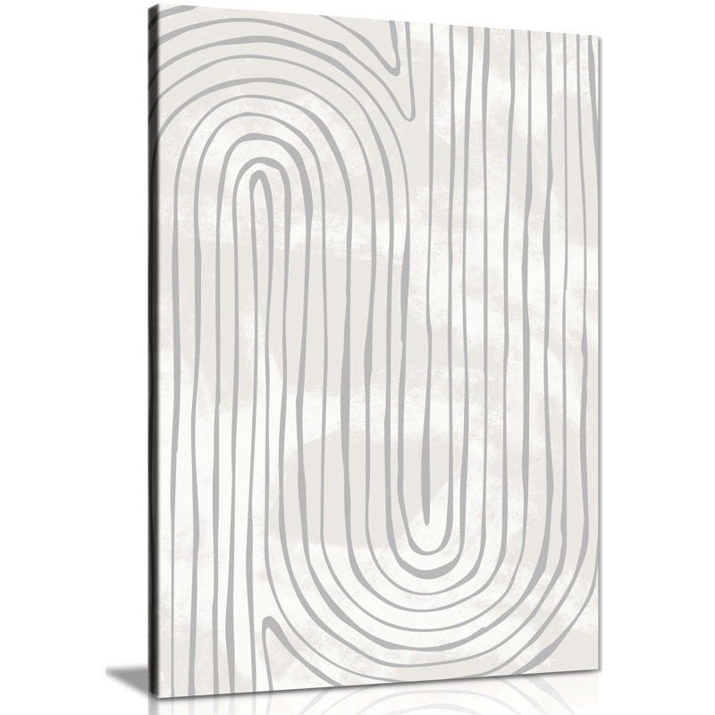Arches Line - Wrapped Canvas Print, 31cm H x 20cm W x 1.8cm D