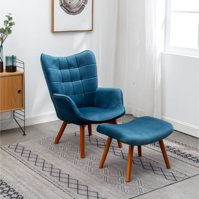 Fauteuil d'appoint Blue Velvet