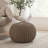 100% Cotton Hand Knitted Pouf Ottoman-1579256785