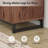 Aadam Unfinished TV Stand for TVs up to 88"-1742386997