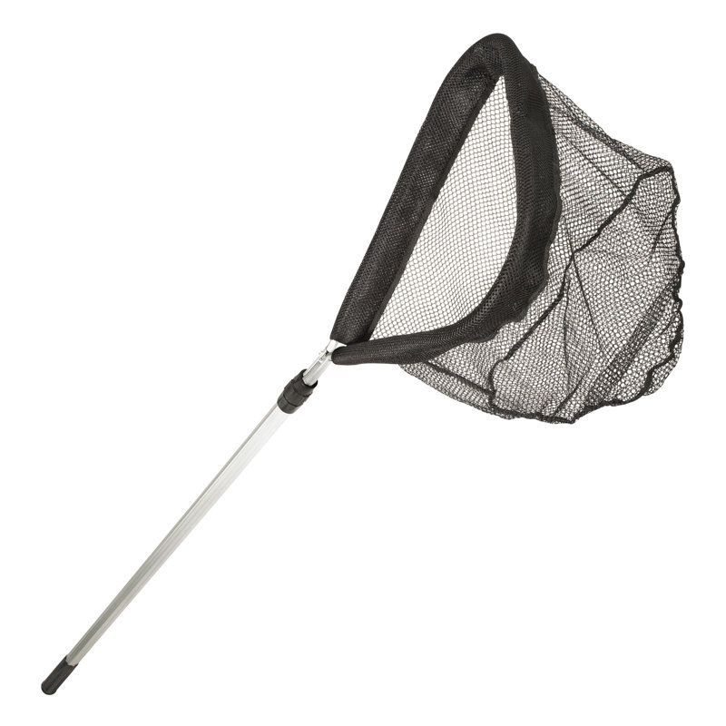 Large Black Telescoping Aluminum Fish Net