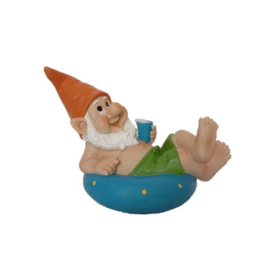 Abi-Rose Gnomes Weather Resistant Plastic Garden Statue