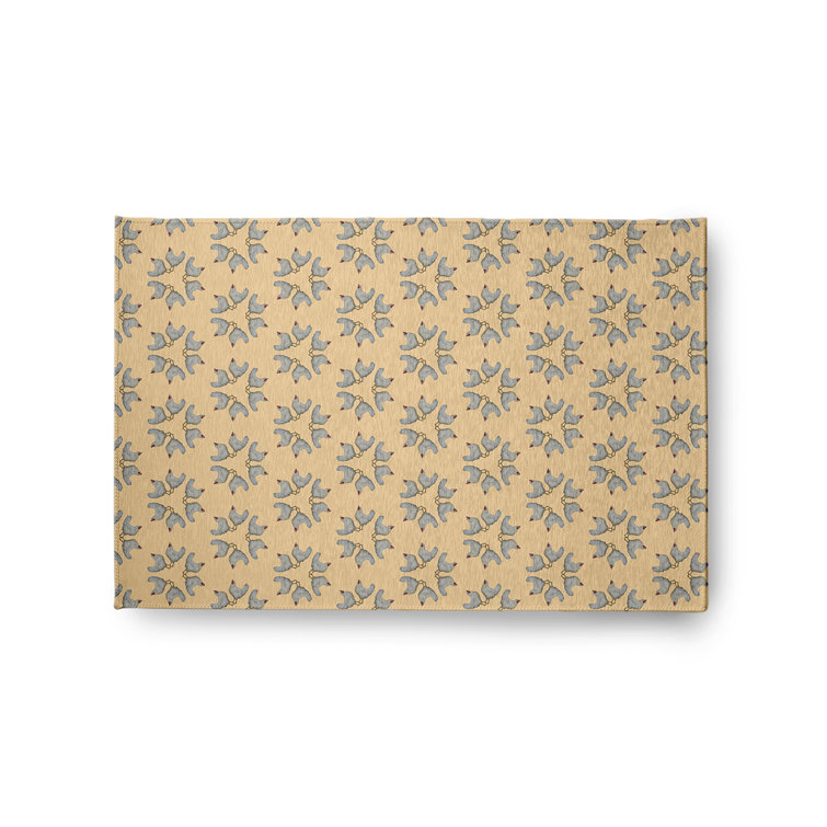 Chenille Abstract Indoor Rug