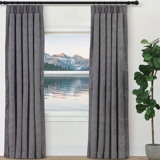 River Herringbone Curtain Panel