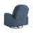 Hallstead 37.4" Wide Modern Super Soft Swivel Rocking Manual Pull Recliner-1164980693
