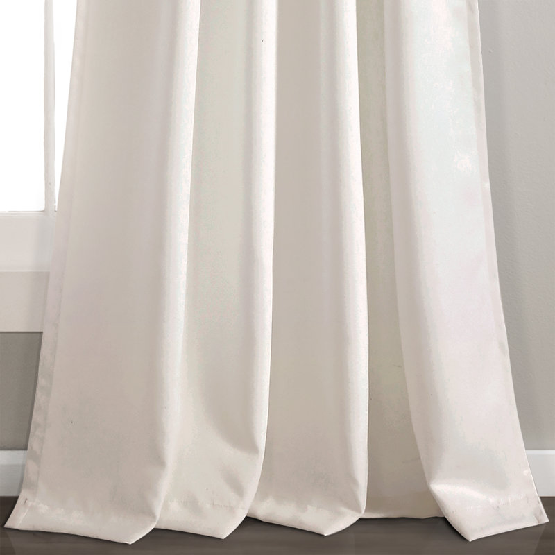 Estate Garden Print Room Darkening Curtain Pair, Blue, 52" x 84"