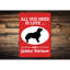 Plaque en aluminium Golden Retriever-58200421