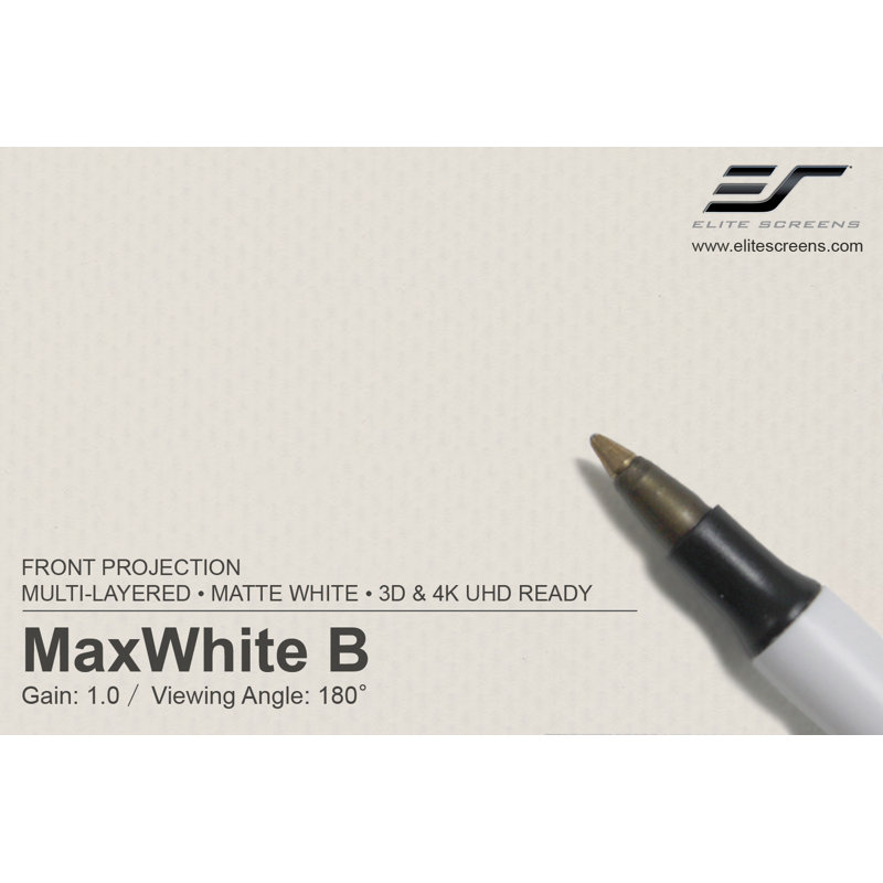Manual B Series White 100" diagonal Manual Projection Screen
