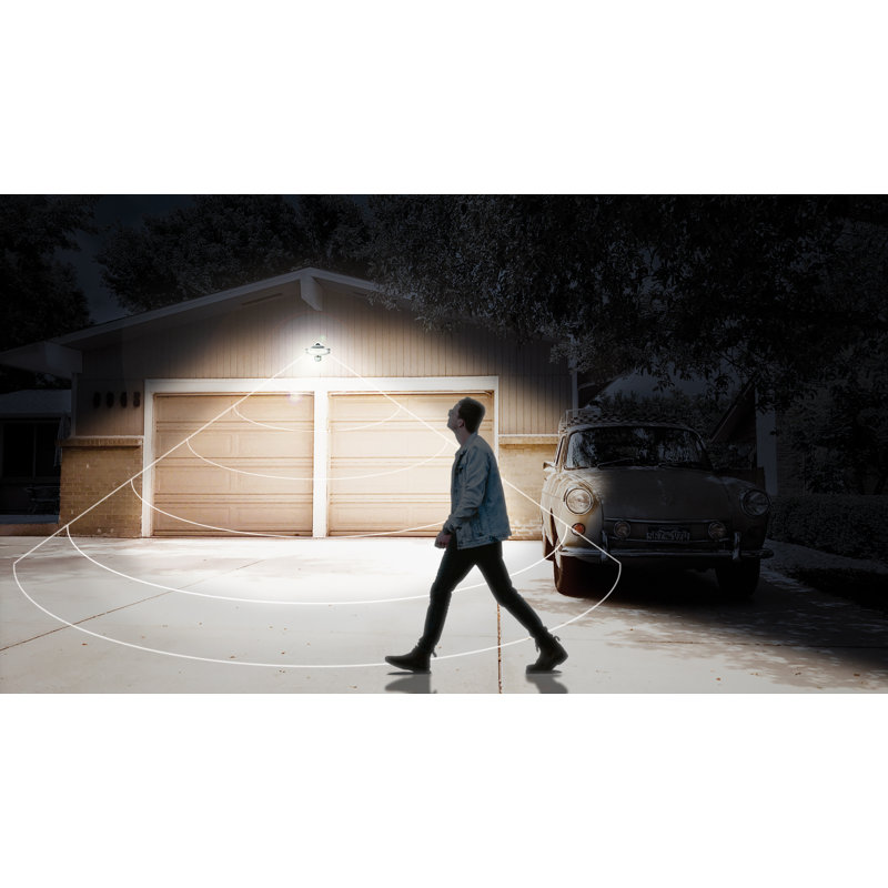 Adjustable Dual Motion Sensor LED Outdoor Security Light