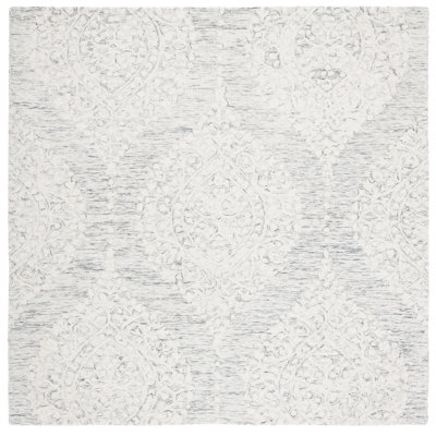 Iberia Hand Tufted Wool And Cotton With Latex Geometric Rug