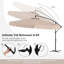 290cm Tilt Cantilever Parasol-808916961