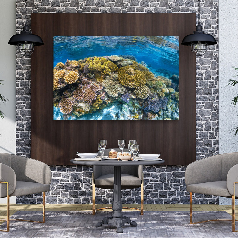 Impression murale Panoreef Ocean Tropical, H 40 po x l 60 po