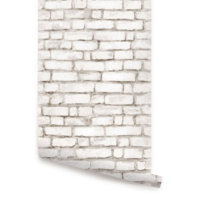 Peel & Stick Brick Roll
