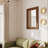 Rustic Farmhouse Rectangular Wall Mirror – Waterproof Accent Mirror For Bathroom & Entryway-914303832