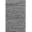 Tapis bleu en coton / jute tissé à la main à rayures Doleman-2117637365
