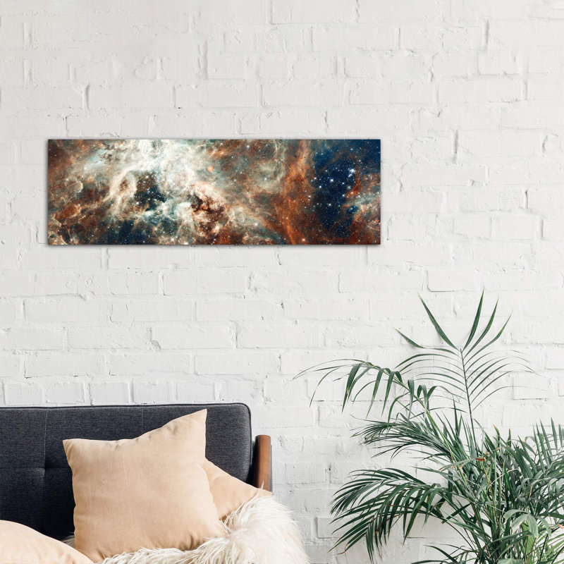 Stardust Flare - Wrapped Canvas Panoramic Print, 121.92 cm H x 40.64 cm W x 1.91 cm D
