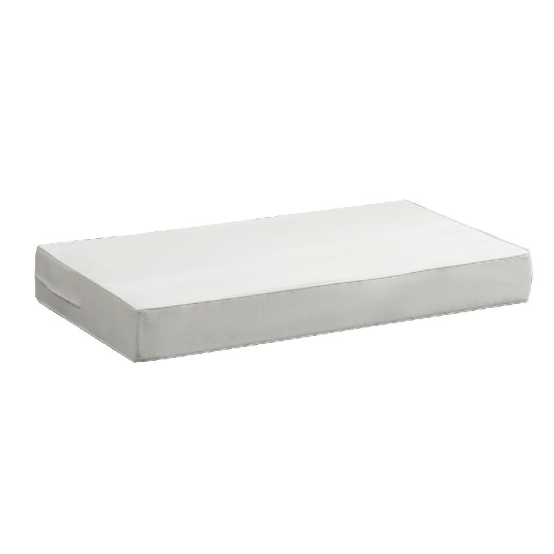  Matelas pour lit double d'extérieur, blanc, 6", Lit double, Blanc